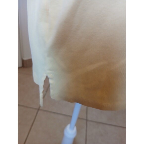 CROFT & BARROW Womens Yellow Classic Polo Medium Short Sleeve Classiccore Preppy - Picture 7 of 13